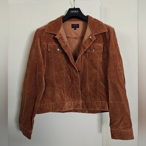 LIFO Tan Corduroy Jean Jacket